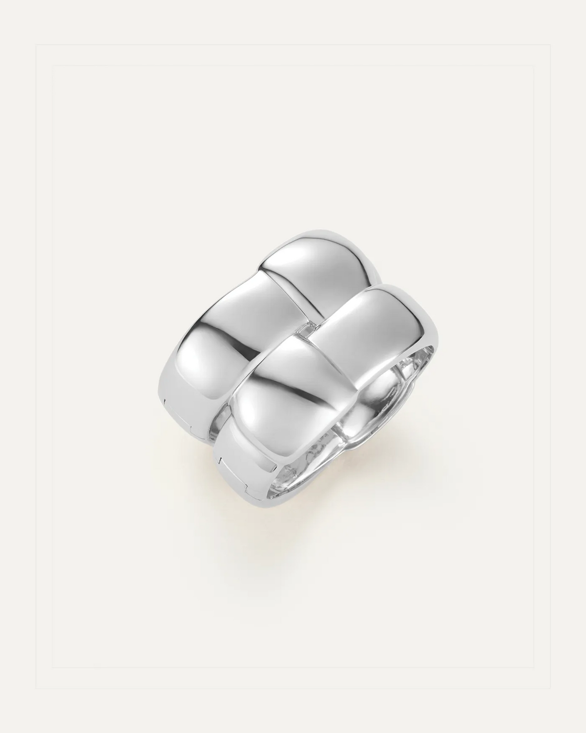 Mega Woven Square Bangle