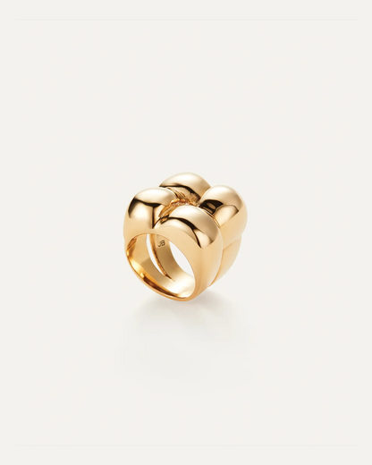 Mega Woven Square Ring