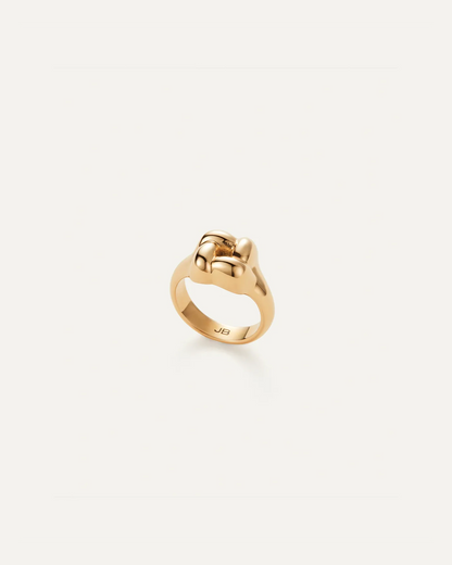 Woven Square Signet Ring
